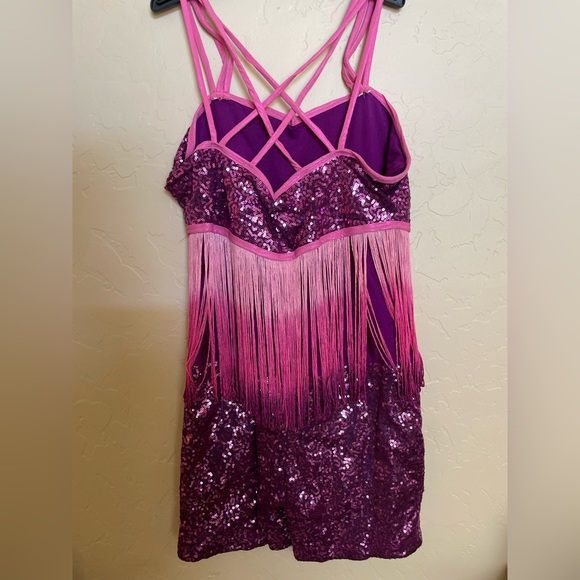 purple/pink one piece solo costume - Picture 2 of 2